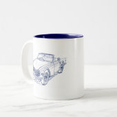 Tri TR6 Zweifarbige Tasse (Vorderseite Links)