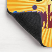 TRI Triathlon-Schwimmen-Fahrrad SCHWARZER Mousepad (Ecke)