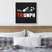 Tri Triumph Leinwanddruck (Insitu (Schlafzimmer))