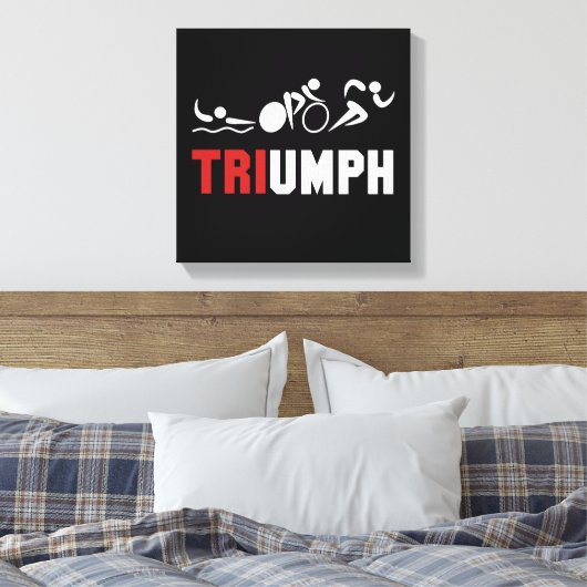 Tri Triumph Leinwanddruck (Insitu (Schlafzimmer))