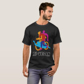 Tri-Vegan Triathlon vegane Biketour T-Shirt (Vorne ganz)