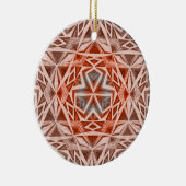 Triad-Muster Keramik Ornament (Rechts)