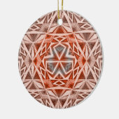 Triad-Muster Keramik Ornament (Links)
