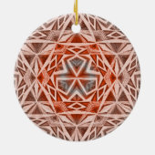 Triad-Muster Keramik Ornament (Hinten)