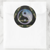 Triad Yin Yang Symbolismus Sticker (Tasche)
