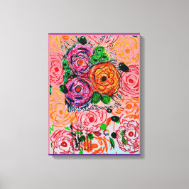 triadisch leinwanddruck