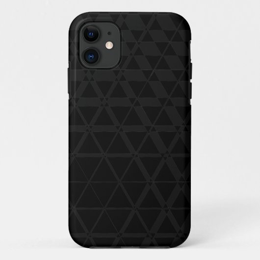 Triagonal Ebony (Charcoal) iPhone 5S Fall Case-Mate iPhone Hülle (Rückseite)