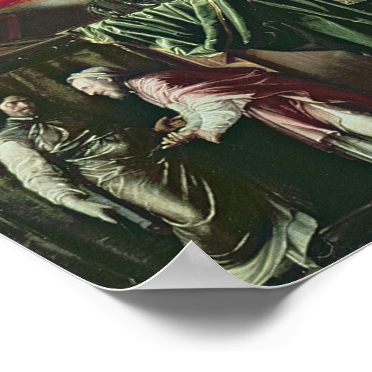 Trial of Galileo, 1633 2 Poster (Ecke)