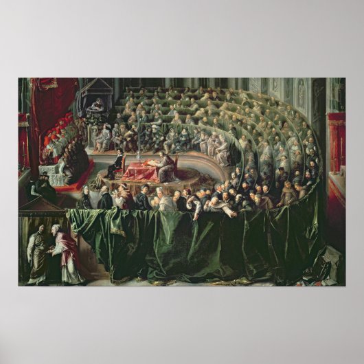 Trial of Galileo, 1633 2 Poster (Vorne)