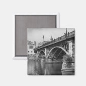 Triana Bridge Magnet: Sevilla Magnet (Vorderseite/Rückseite)