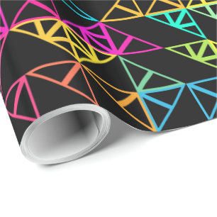 Triangle Art 1 Geschenkpapier