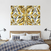 Triangle Art 2 Leinwanddruck (Insitu (Schlafzimmer))