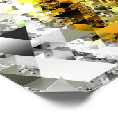 Triangle Art 2 Poster (Ecke)