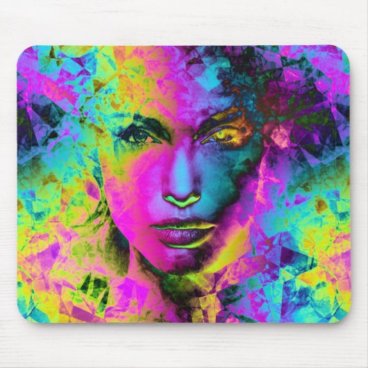Triangle Art 3 Mousepad (Vorne)