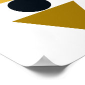 Triangle-Balance-Kunst Poster (Ecke)