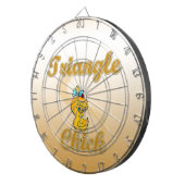 Triangle Chick Dartscheibe (Vorderseite rechts)