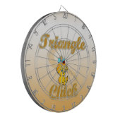 Triangle Chick Dartscheibe (Vorderseite Links)