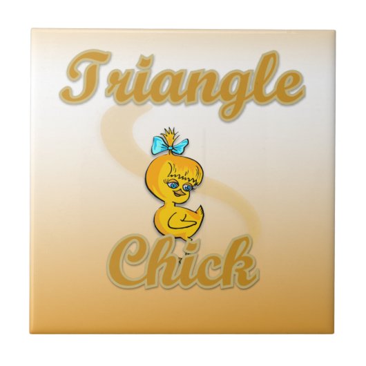 Triangle Chick Fliese (Vorderseite)