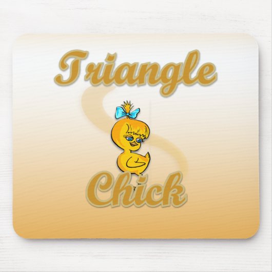 Triangle Chick Mousepad (Vorne)