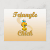Triangle Chick Postkarte (Vorderseite)