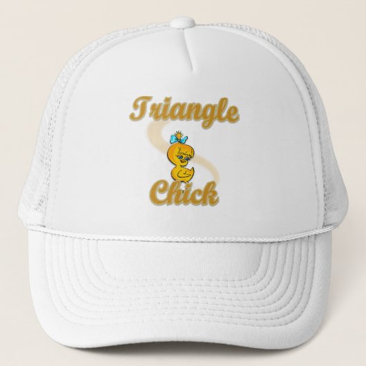 Triangle Chick Truckerkappe (Vorderseite)