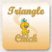 Triangle Chick Untersetzer (Vorderseite)