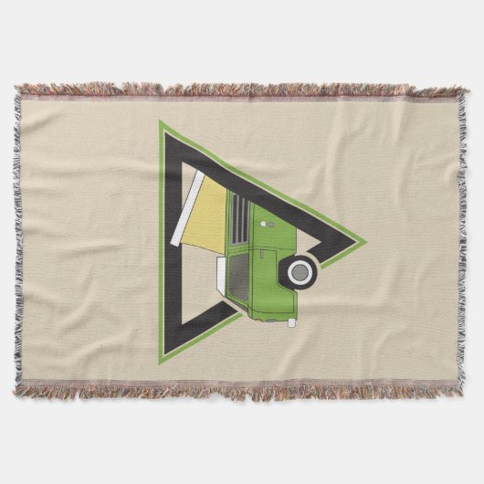 Triangle Classic Camper van Decke (Vorderseite)
