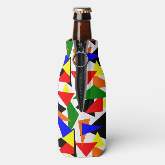 Triangle Collage Flaschenkühler (Flasche Rückseite)