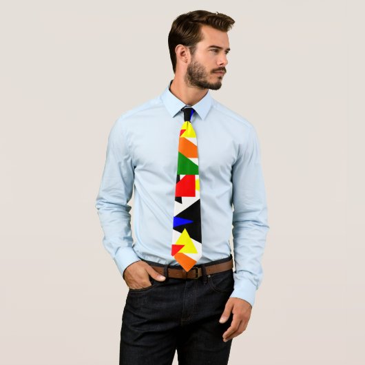 Triangle Collage Krawatte (Beispiel)