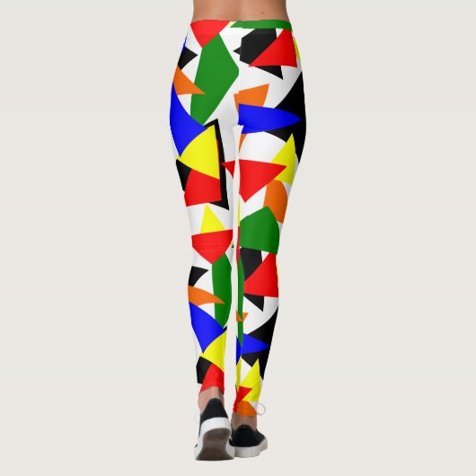 Triangle Collage Leggings (Rückseite)