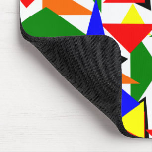 Triangle Collage Mousepad