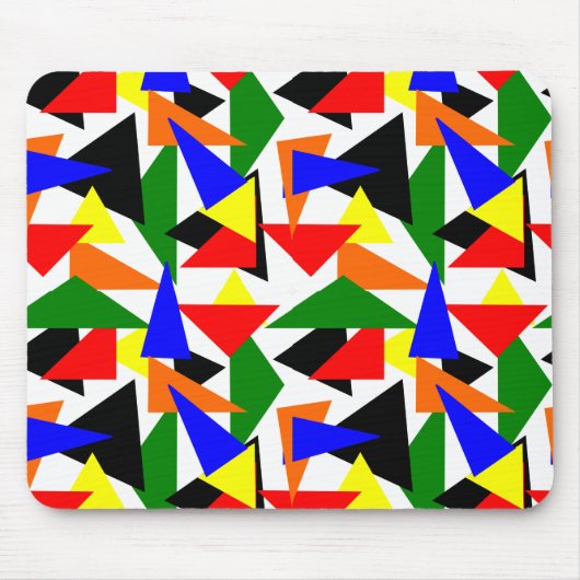 Triangle Collage Mousepad (Vorne)