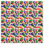 Triangle Collage Stoff (Muster)