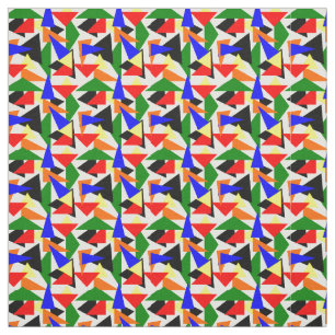 Triangle Collage Stoff