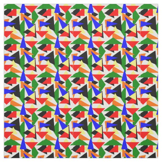 Triangle Collage Stoff (Muster)