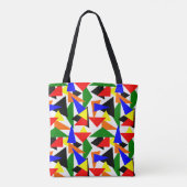 Triangle Collage Tasche (Rückseite)