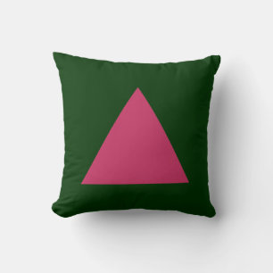 Triangle Colors - Regal Red mit Dk Green Kissen