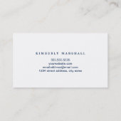 Triangle Confetti Business Cards Visitenkarte (Rückseite)