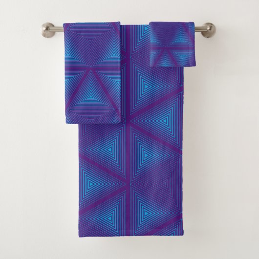 Triangle Cube-1-Handtuch Badhandtuch Set (Insitu)