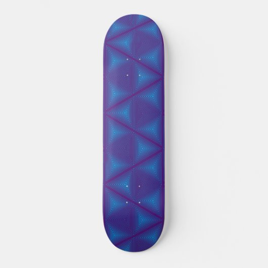 Triangle Cube-1-Skateboard Skateboard (Vorderseite)