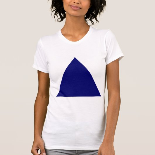 Triangle - Deep Navy Blue T-Shirt (Vorderseite)