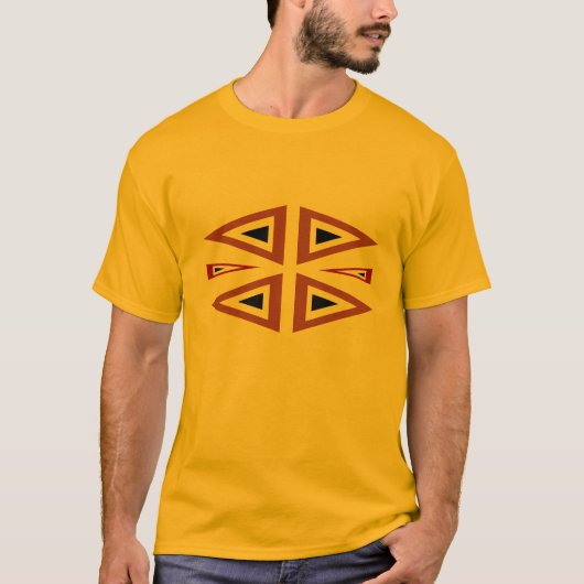 Triangle Design T-Shirt (Vorderseite)