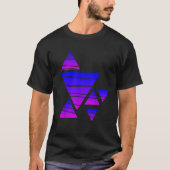 Triangle Geometric Form Colors tee (Vorderseite)