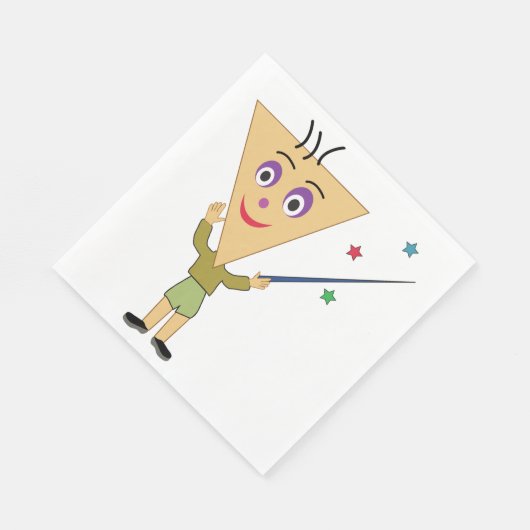 Triangle Head Paper Napkins Serviette (Ecke)