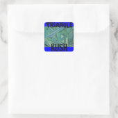 TRIANGLE KUSH QUADRATISCHER AUFKLEBER (Tasche)
