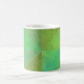Triangle la Green Geometric Kaffeetasse (Mittel)