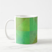 Triangle la Green Geometric Kaffeetasse (Links)