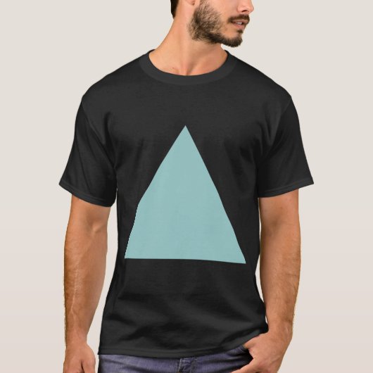 Triangle - Lt Blue Green T-Shirt (Vorderseite)
