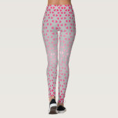 Triangle.Pattern.shade.pink.02 Lgrey BG-Leggings Leggings (Rückseite)