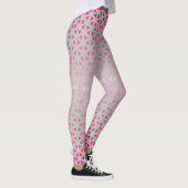 Triangle.Pattern.shade.pink.02 Lgrey BG-Leggings Leggings (Rechts)